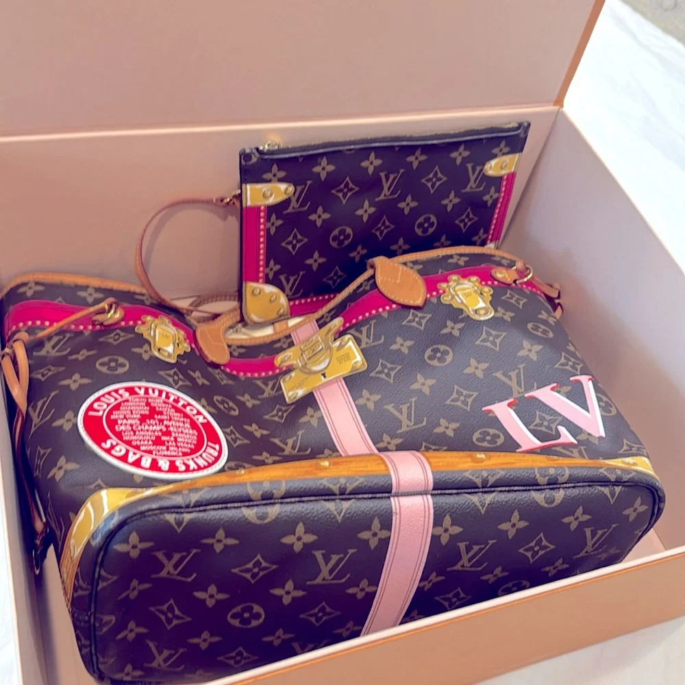 Authentic Louis Vuitton Summer Trunks Neo MM Neverfull